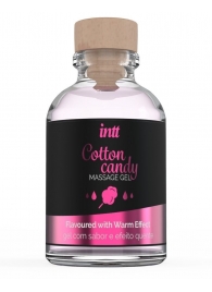 Массажный гель с согревающим эффектом Cotton Candy - 30 мл. - INTT - купить с доставкой в Кемерово