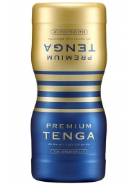 Мастурбатор TENGA Premium Dual Sensation Cup - Tenga - в Кемерово купить с доставкой