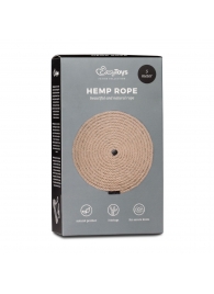 Пеньковая веревка для связывания Hemp Rope - 5 м. - Easy toys - купить с доставкой в Кемерово