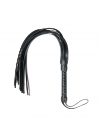 Черный флоггер Flogger Whip - 46 см. - Easy toys - купить с доставкой в Кемерово