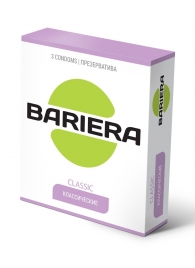 Классические презервативы Bariera Classic - 3 шт. - Bariera - купить с доставкой в Кемерово