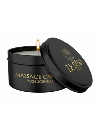 Массажная свеча с ароматом розы Massage Candle Rose Scented - 100 гр. - Shots Media BV - купить с доставкой в Кемерово