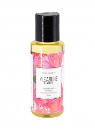 Массажное масло Pleasure Lab Delicate с ароматом пиона и пачули - 50 мл. - Pleasure Lab - купить с доставкой в Кемерово