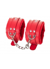 Красные оковы Anonymo из искусственной кожи - ToyFa - купить с доставкой в Кемерово