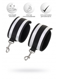 Серебристо-черные оковы Anonymo - ToyFa - купить с доставкой в Кемерово