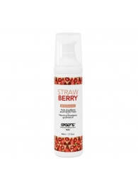 Разогревающее массажное масло  с ароматом клубники Gourmet Strawberry - 50 мл. - Exsens - купить с доставкой в Кемерово