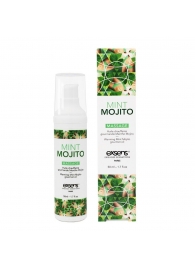 Разогревающее массажное масло с ароматом мохито Gourmet Mint Mojito - 50 мл. - Exsens - купить с доставкой в Кемерово