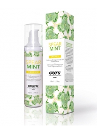 Разогревающее массажное масло Gourmet Spearmint Organic с органическими ингредиентами - 50 мл. - Exsens - купить с доставкой в Кемерово