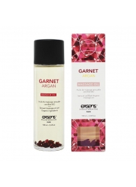 Органическое массажное масло GARNET ARGAN - 100 мл. - Exsens - купить с доставкой в Кемерово