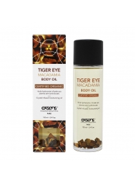Органическое массажное масло TIGER EYE MACADAMIA - 100 мл. - Exsens - купить с доставкой в Кемерово
