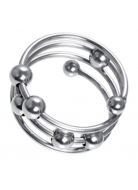 Большое металлическое кольцо под головку пениса - ToyFa - купить с доставкой в Кемерово