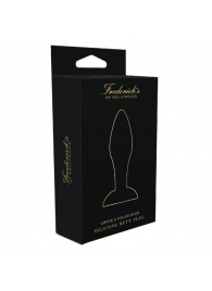 Черная силиконовая мини-пробка Silicone Butt Plug - Fredericks Of Hollywood