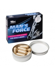 Пищевой концентрат для мужчин MANS FORCE  - 12 капсул - Sitabella - купить с доставкой в Кемерово