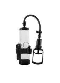 Прозрачная вакуумная помпа с вибрацией Vibrating Penis Pump - Dream Toys - в Кемерово купить с доставкой