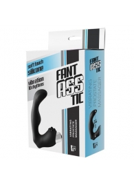 Черный вибромассажер простаты FantASStic Vibrating Prostate Massager - 11,3 см. - Dream Toys - в Кемерово купить с доставкой