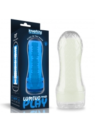 Светящийся в темноте мастурбатор Lumino Play Masturbator Ribbed - Lovetoy - в Кемерово купить с доставкой