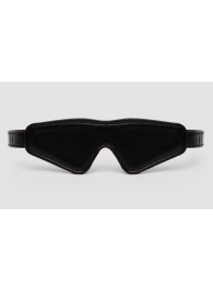 Двусторонняя красно-черная маска на глаза Reversible Faux Leather Blindfold - Fifty Shades of Grey - купить с доставкой в Кемерово