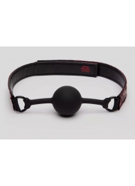 Кляп-шар на двусторонних ремешках Reversible Silicone Ball Gag - Fifty Shades of Grey - купить с доставкой в Кемерово