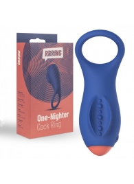 Синее эрекционное кольцо RRRING One Nighter Cock Ring - FeelzToys - в Кемерово купить с доставкой