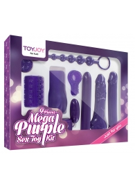Эротический набор Toy Joy Mega Purple - Toy Joy - купить с доставкой в Кемерово