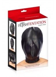 Маска-шлем на голову с отверстиями для дыхания - Fetish Tentation - купить с доставкой в Кемерово