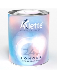 Презервативы Arlette Longer с продлевающим эффектом - 24 шт. - Arlette - купить с доставкой в Кемерово