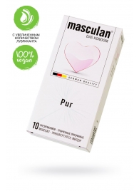 Супертонкие презервативы Masculan Pur - 10 шт. - Masculan - купить с доставкой в Кемерово