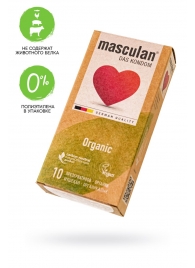 Экологически чистые презервативы Masculan Organic - 10 шт. - Masculan - купить с доставкой в Кемерово