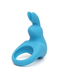 Голубое эрекционное виброкольцо Happy Rabbit Rechargeable Rabbit Cock Ring - Happy Rabbit - в Кемерово купить с доставкой