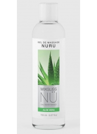Массажный гель на водной основе Mixgliss NU Aloe Vera - 150 мл. - Mixgliss - купить с доставкой в Кемерово