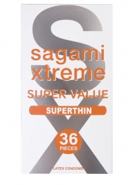 Ультратонкие презервативы Sagami Xtreme Superthin - 36 шт. - Sagami - купить с доставкой в Кемерово