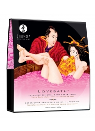 Соль для ванны Lovebath Dragon Fruit, превращающая воду в гель - 650 гр. - Shunga - купить с доставкой в Кемерово