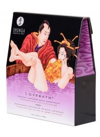 Соль для ванны Lovebath Sensual lotus, превращающая воду в гель - 650 гр. - Shunga - купить с доставкой в Кемерово