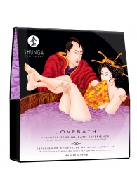 Соль для ванны Lovebath Sensual lotus, превращающая воду в гель - 650 гр. - Shunga - купить с доставкой в Кемерово