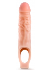 Телесная насадка на пенис 9 Inch Cock Sheath Extender - 22,2 см. - Blush Novelties - в Кемерово купить с доставкой