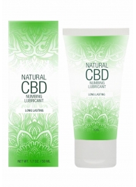 Лубрикант с пролонгирующим эффектом Natural CBD Numbing Lubricant - 50 мл. - Shots Media BV - купить с доставкой в Кемерово