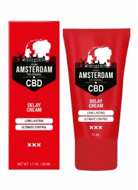 Крем-пролонгатор CBD from Amsterdam Delay Cream - 50 мл. - Shots Media BV - купить с доставкой в Кемерово