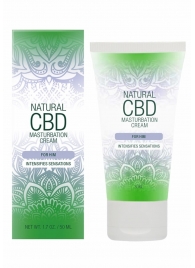 Крем для мастурбации для мужчин Natural CBD Masturbation Cream For Him - 50 мл. - Shots Media BV - купить с доставкой в Кемерово