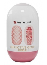 Розовый мастурбатор-яйцо Seductive Golf - Baile - в Кемерово купить с доставкой