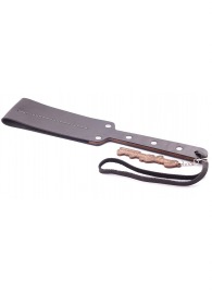 Гладкий мягкий удлиненный пэддл с заклепками - 32 см. - Crazy Handmade - купить с доставкой в Кемерово