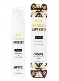 Возбуждающий гель Hot Vanilla Espresso Arousal Gel - 15 мл. - Exsens - купить с доставкой в Кемерово