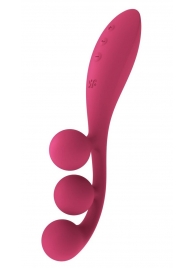 Розовый тройной вибромассажёр Tri Ball 1 - Satisfyer