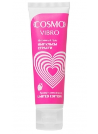 Возбуждающий гель на водно-силиконовой основе Cosmo Vibro с ароматом земляники - 50 гр. - Биоритм - купить с доставкой в Кемерово