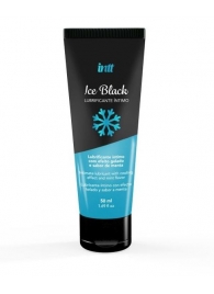 Лубрикант на водной основе Ice Black с ледяным эффектом - 50 мл. - INTT - купить с доставкой в Кемерово