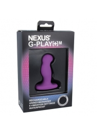 Фиолетовая вибровтулка Nexus G-Play+ M - Nexus Range - в Кемерово купить с доставкой
