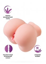 Реалистичный мастурбатор Giovanna - ToyFa - в Кемерово купить с доставкой