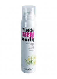 Массажная хрустящая пенка Tickle My Body Monoi с ароматом моной - 150 мл. - Love to Love - купить с доставкой в Кемерово