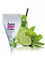 Съедобное согревающее массажное масло Love Me Tender Mojito с ароматом мохито - 10 мл. - Love to Love - купить с доставкой в Кемерово