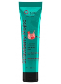 Съедобный интимный гель Orgie Lube Tube Cocktail Strawberry Mojito - 100 мл. - ORGIE - купить с доставкой в Кемерово