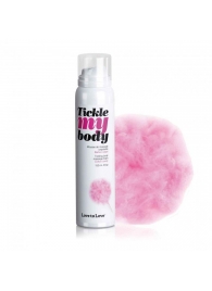 Массажная хрустящая пенка Tickle My Body Cotton Candy с ароматом сладкой ваты - 150 мл. - Love to Love - купить с доставкой в Кемерово